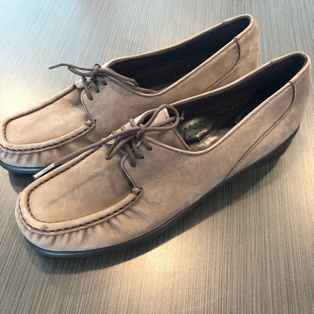 SAS Comfort Moccasin Suede 8.5